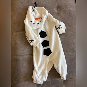 Baby snowman costume 0-6 months